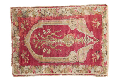 3.5x4.5 Antique Karabagh Square Rug