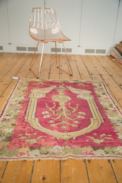3.5x4.5 Antique Karabagh Square Rug