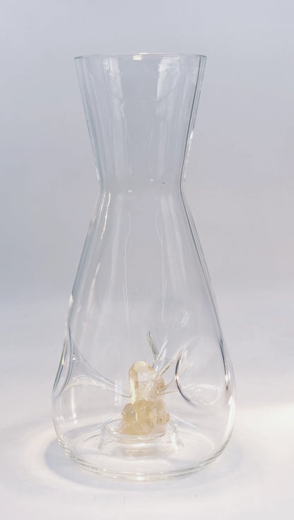 Gigi Carafe with Rock Crystal