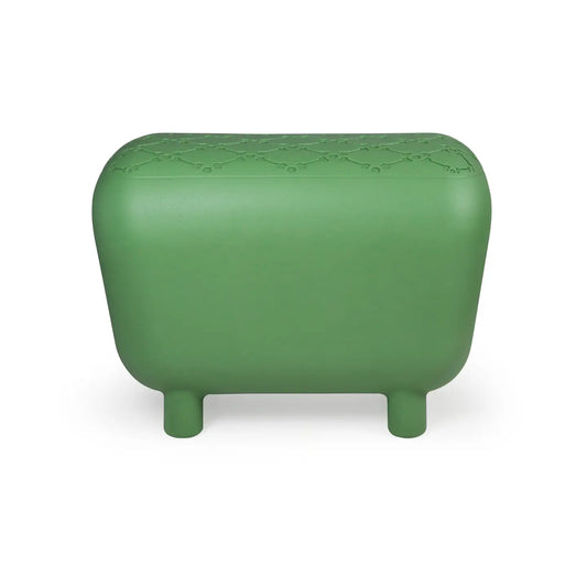 DDesigner bench and dog house with two-tone inner cushion