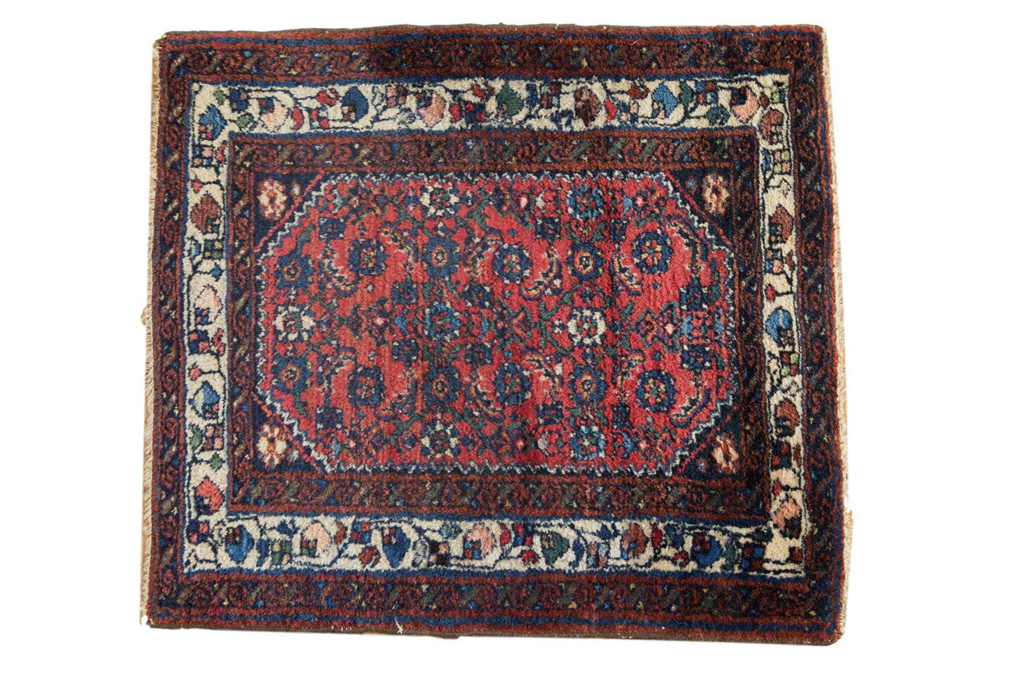 2x2.5 Vintage Engelas Square Rug Mat