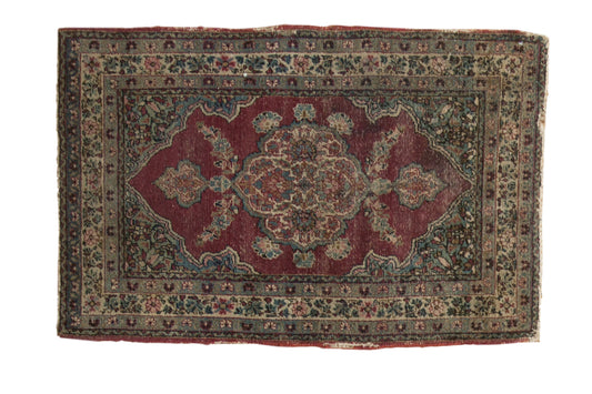 2x3 Antique Kerman Rug Mat