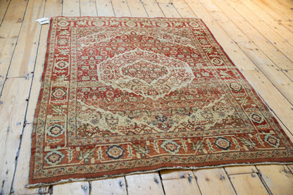 4x5.5 Vintage Tabriz Rug