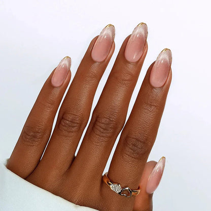 Knightshield Almond Nails - Press On Nails