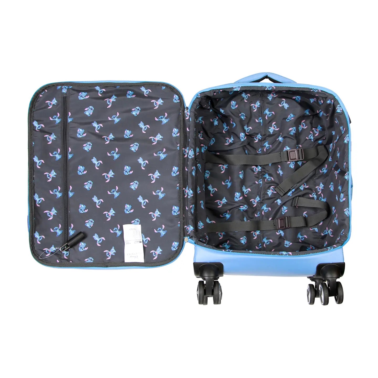 Disney Lilo and Stitch Face-4-Wheel Cabin Suitcase