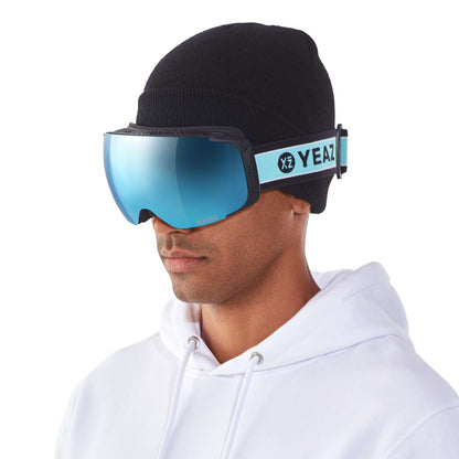 Tweak-X Ski and Snowboard Goggles - Ice Blue