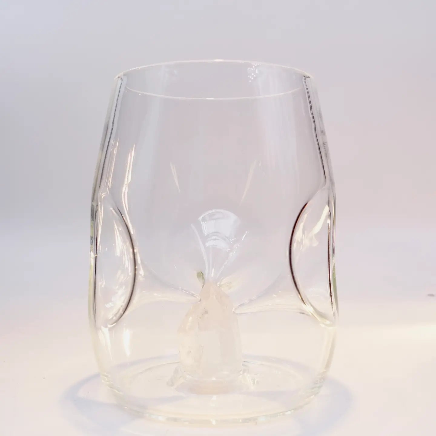 Gigi Drinking Glass with Rock Crystal