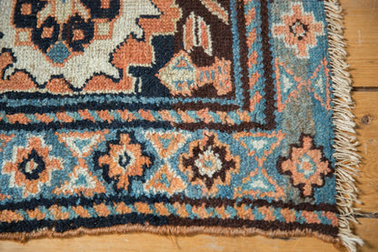 1.5x2 Antique Bagface Kurdish Square Rug Mat