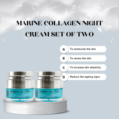 2x Marine Collagen Night Cream 50ml