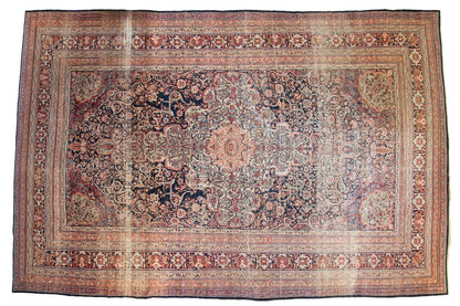 10.5x16.5 Antique Kermanshah Carpet