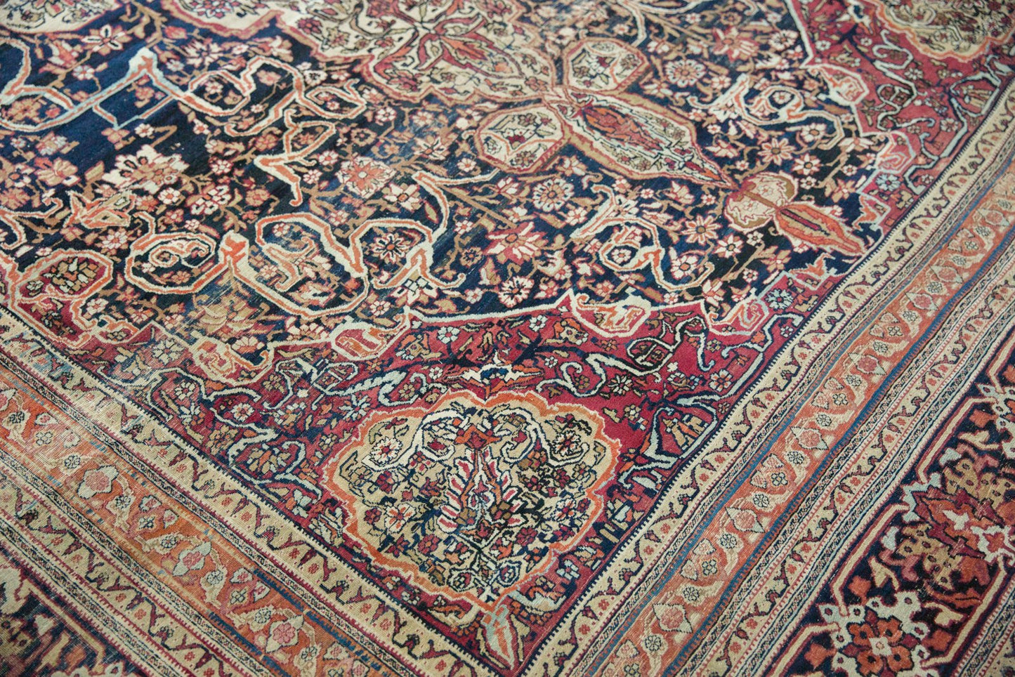 10.5x16.5 Antique Kermanshah Carpet