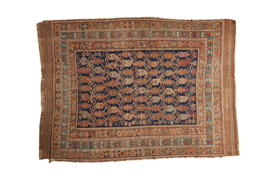 4x5.5 Antique Afshar Rug