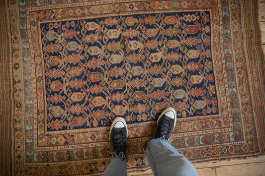4x5.5 Antique Afshar Rug