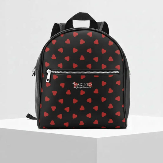 Madinbo Backpack - Backpack - Made in Italy - Little Hearts