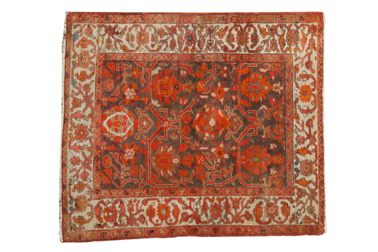 2.5x3 Antique Fragment Malayer Square Rug