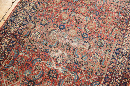 3.5x15 Antique Malayer Rug Runner