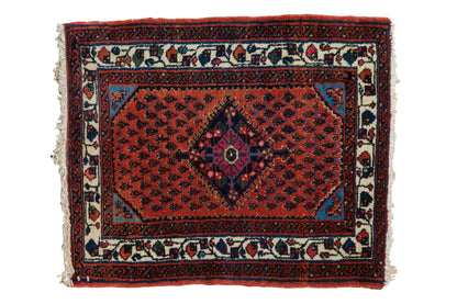2x2.5 Vintage Engelas Square Rug Mat