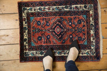 2x2.5 Vintage Engelas Square Rug Mat
