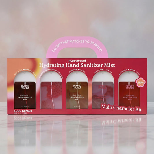 Everymood Hand Sanitizer Spray Main Character Set (5-pack)