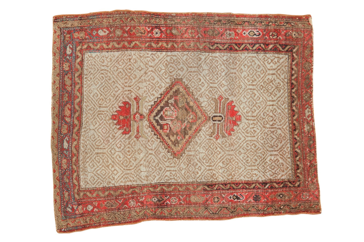 3x3.5 Antique Malayer Square Rug