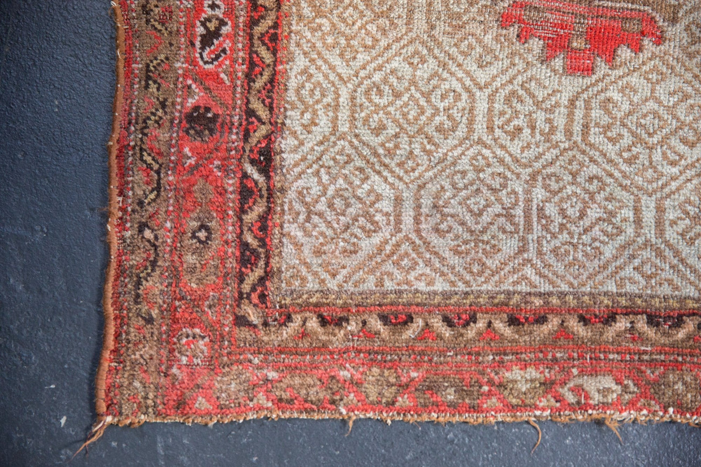 3x3.5 Antique Malayer Square Rug