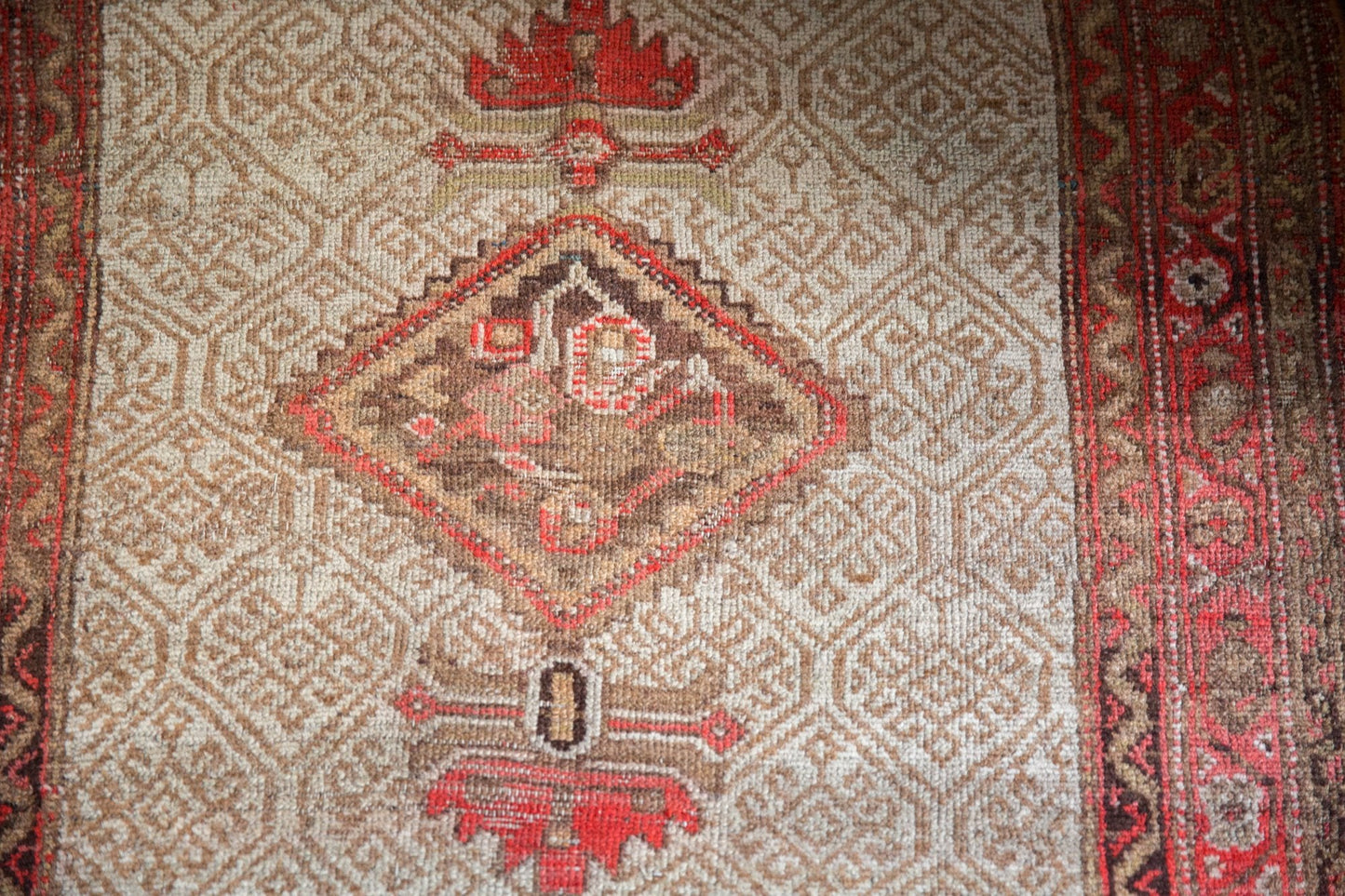 3x3.5 Antique Malayer Square Rug