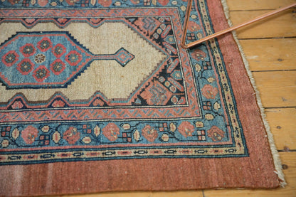 3x4 Antique Camel Hair Serab Square Rug