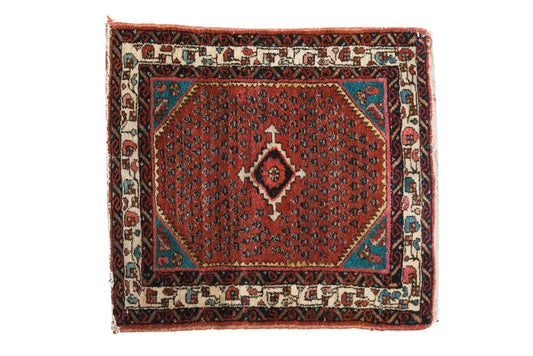 2x2.5 Vintage Engelas Square Rug Mat