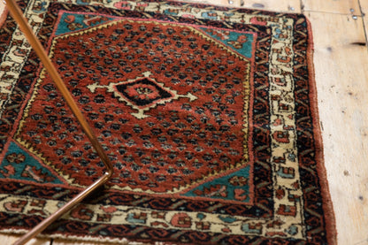 2x2.5 Vintage Engelas Square Rug Mat