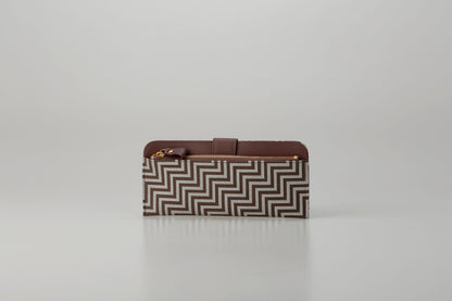 Slim Zipped Long Wallet - New Grecian
