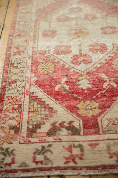 2.5x11 Vintage Distressed Oushak Rug Runner