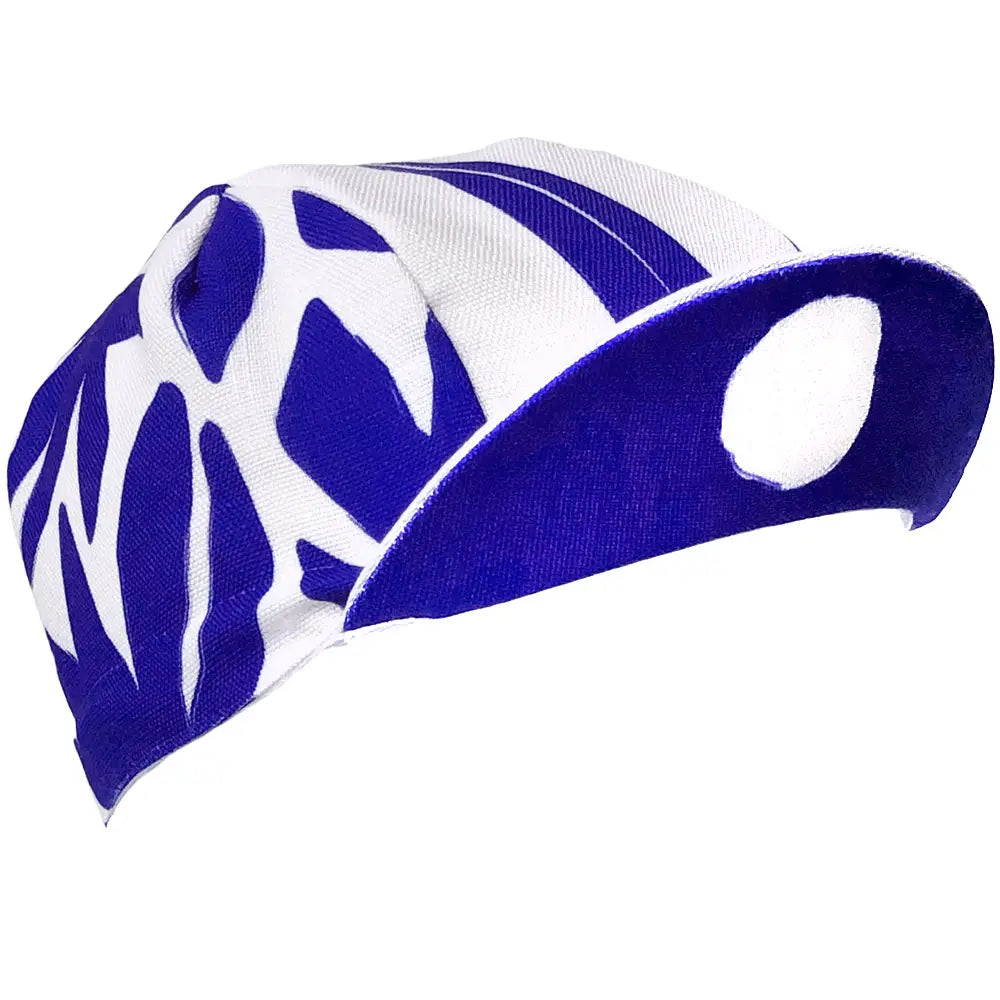 Women's Cycling Cap "Flor" Azul