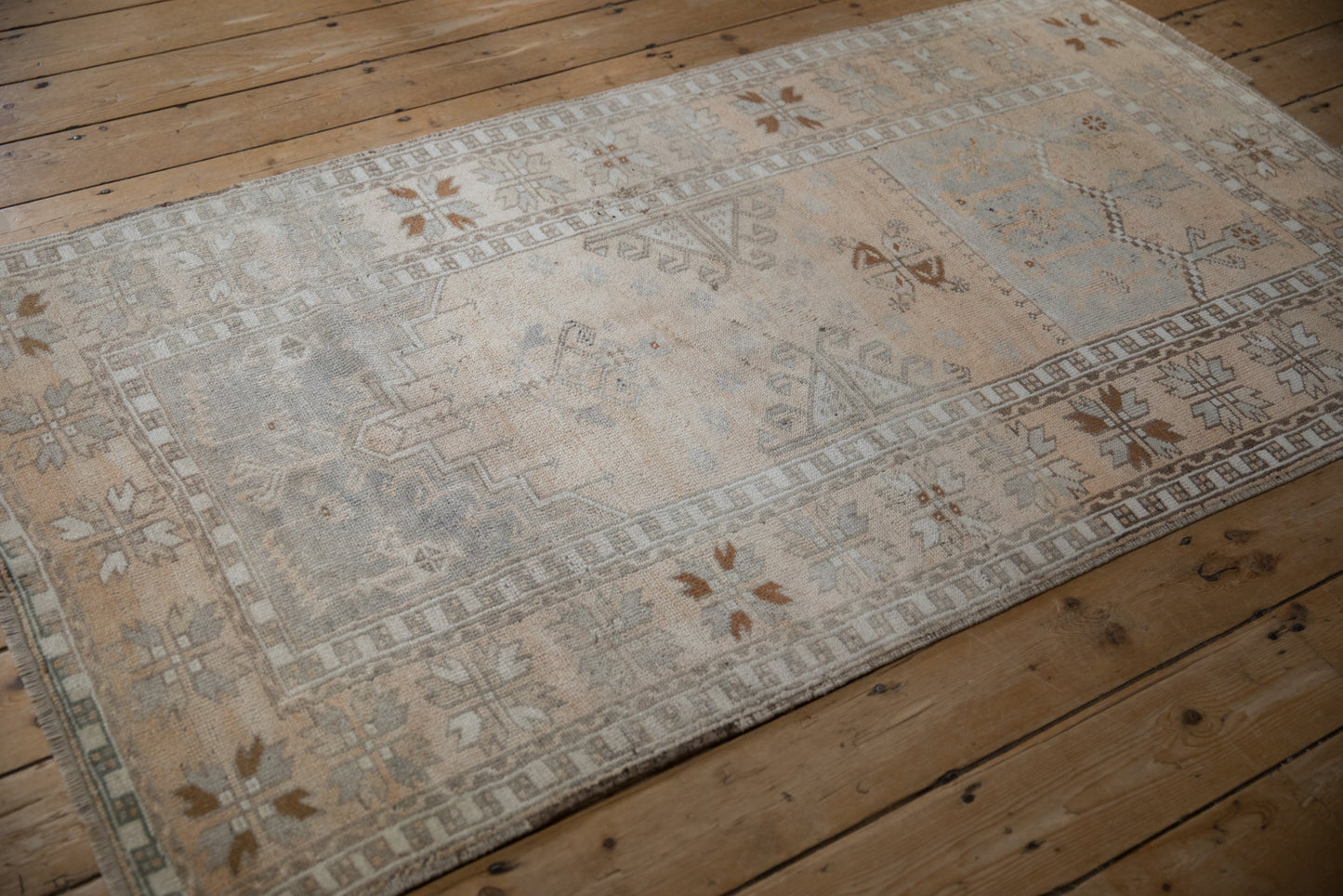 3.5x6 Vintage Distressed Oushak Rug
