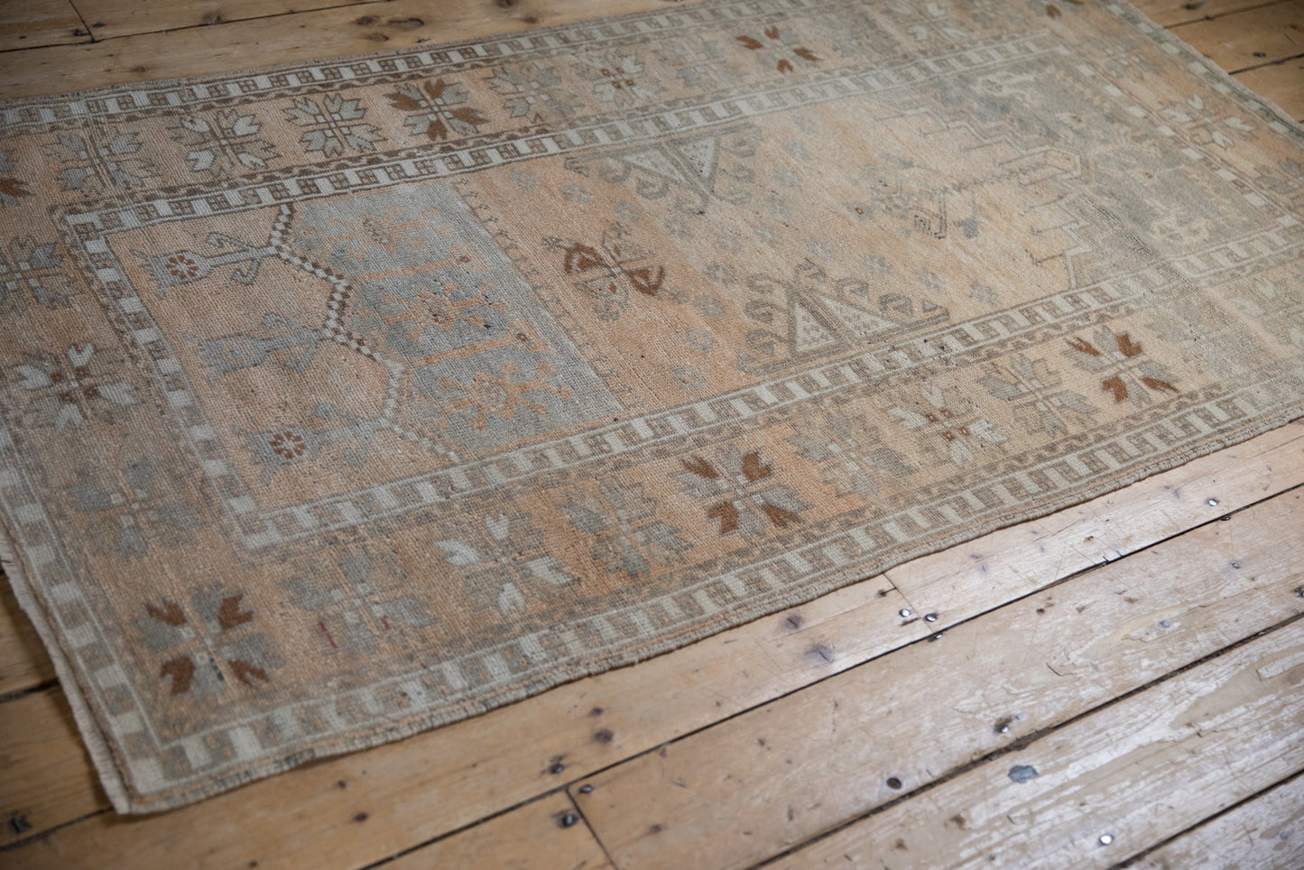 3.5x6 Vintage Distressed Oushak Rug