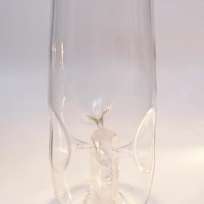 Gigi Drinking Glass with Rock Crystal