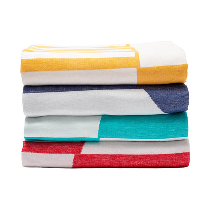 4 Connectable Beach Towels Pack - Moon Collection