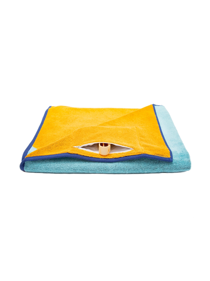Premium Connectable Beach Towel - Organic Cotton - Dune