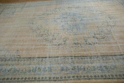 6x9.5 Vintage Distressed Oushak Carpet
