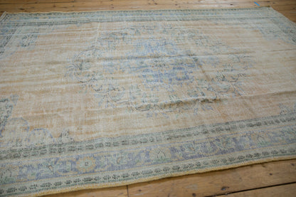 6x9.5 Vintage Distressed Oushak Carpet