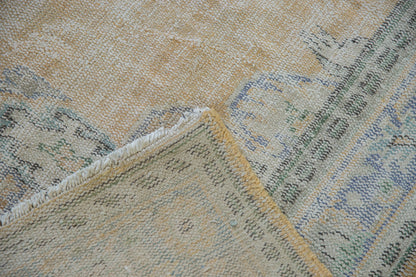 6x9.5 Vintage Distressed Oushak Carpet