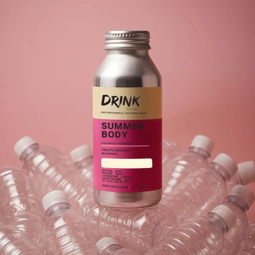 Summer Body Functional Carb. Waters from the Alps Aluminium Pack 12