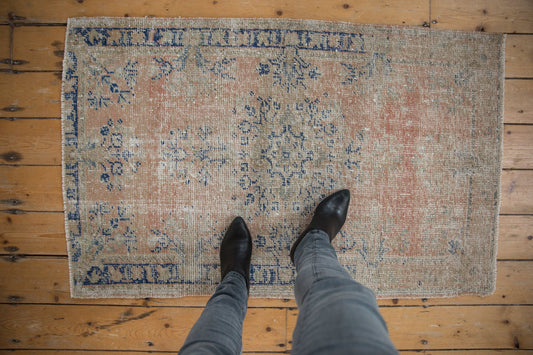 2.5x4.5 Vintage Distressed Oushak Rug
