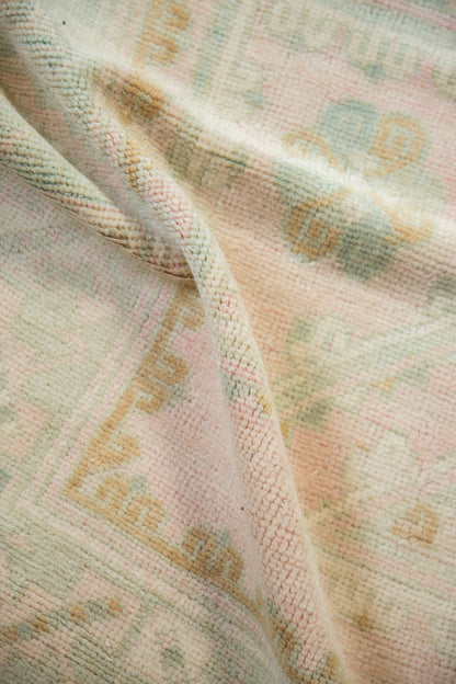 6x9 Vintage Distressed Oushak Carpet