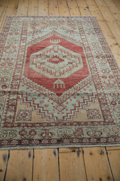 3.5x6 Vintage Distressed Oushak Rug