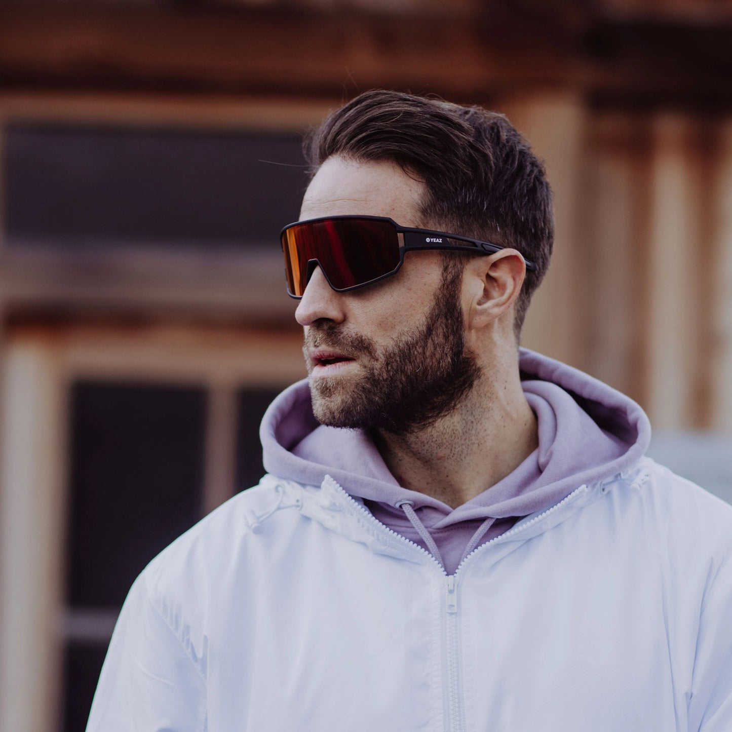 Sunwave Sports Sunglasses Black/Red