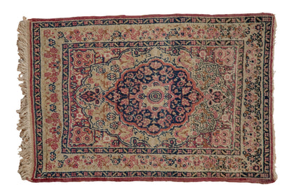 2x3 Antique Kerman Rug Mat