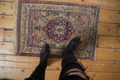 2x3 Antique Kerman Rug Mat