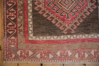 2.5x10 Vintage Distressed Oushak Rug Runner