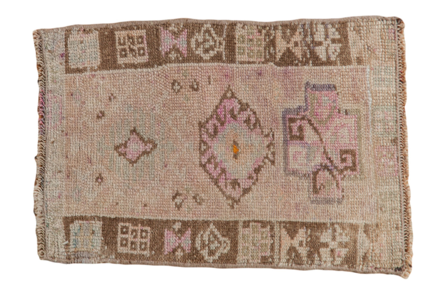 1.5x2 Vintage Distressed Kars Square Rug Mat