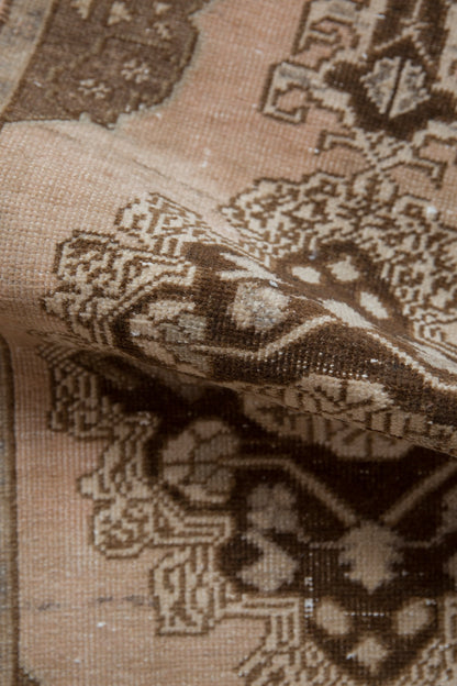 1.5x3 Vintage Distressed Oushak Rug Mat